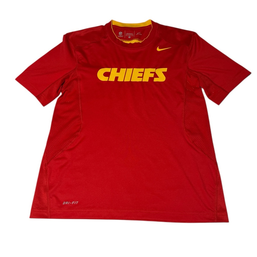 NFL Red and Yellow Chiefs T-shirt